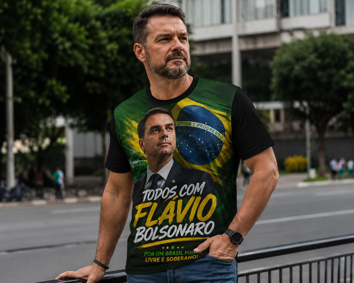 Camiseta patriótica DireitaStore